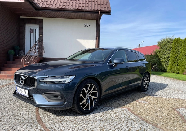 Volvo V60 cena 109800 przebieg: 115117, rok produkcji 2020 z Turek małe 79